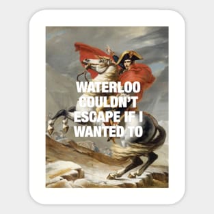 Waterloo Sticker